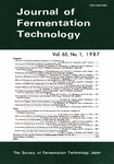Go to journal home page - Journal of Fermentation Technology